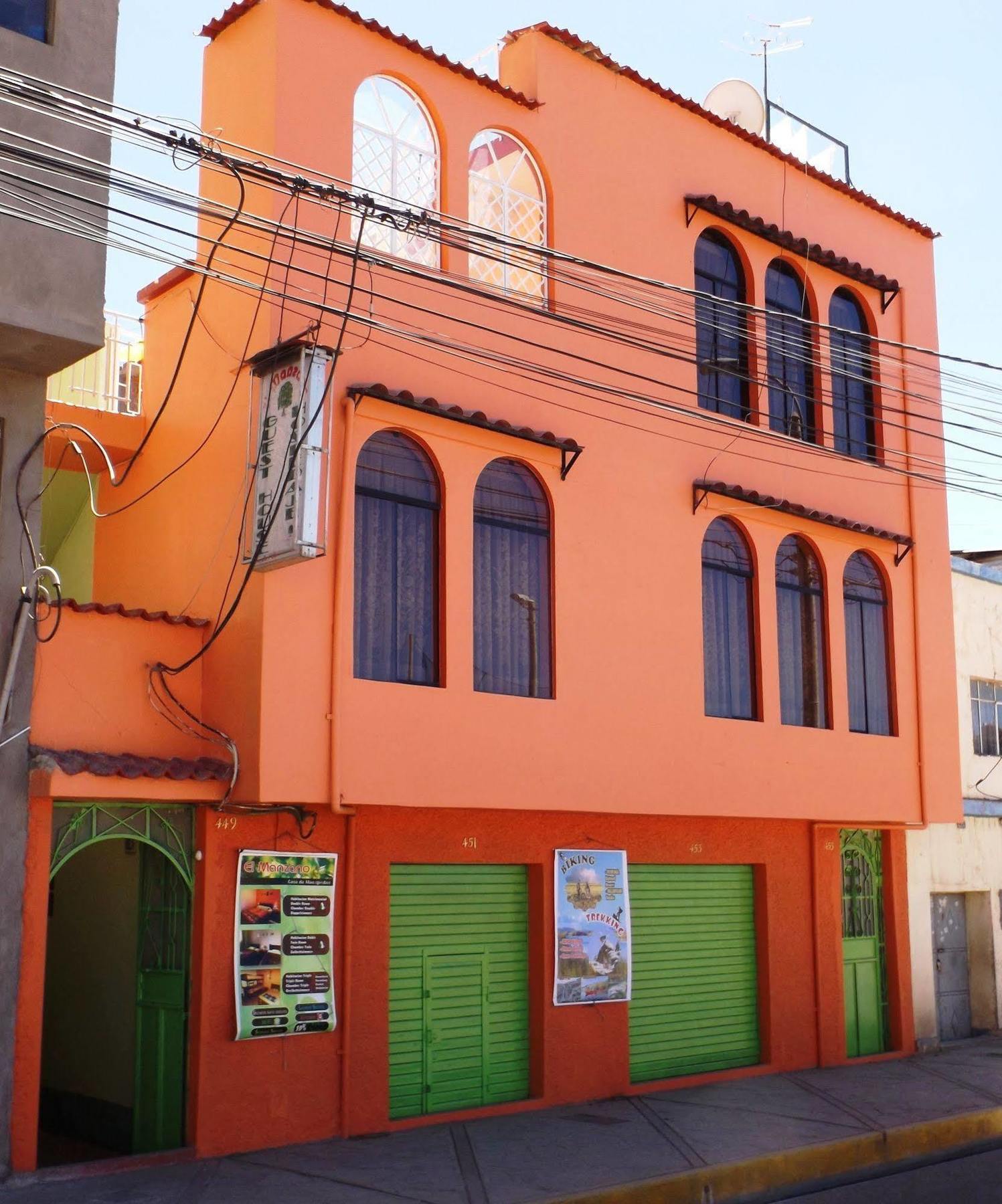 El Manzano Guest House Puno Bagian luar foto